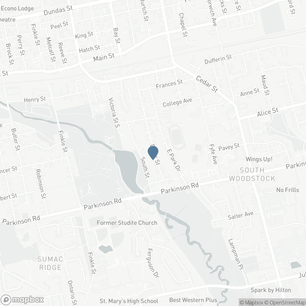 132 DOVER STREET, Woodstock, Ontario N4S 3M1